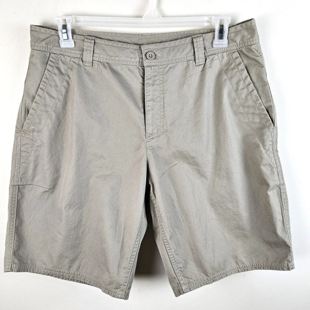 The North Face Shorts Men's Size Large 36 beige Cotton Mesh pockets gorpcore